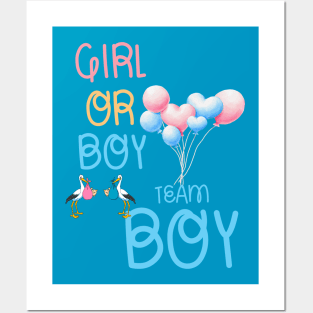 Boy or girl Posters and Art